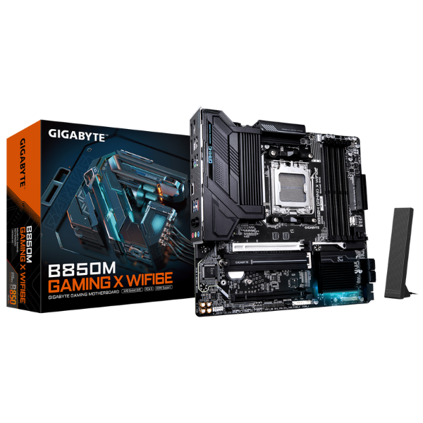 Mother Gigabyte B850M GAMING X WF6E DDR5 AM5 (Serie 7000/8000/9000)