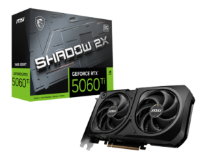 VGA MSI GeForce RTX 5060 Ti 16G SHADOW 2X OC PLUS