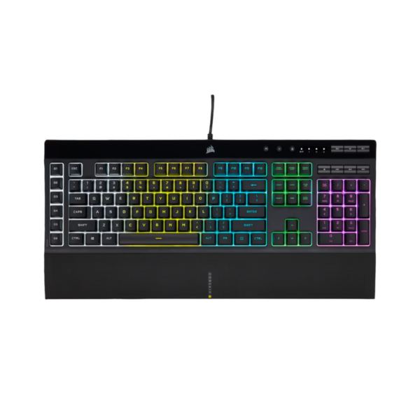 Teclado Corsair K55 RGB PRO Membrana Macro Key