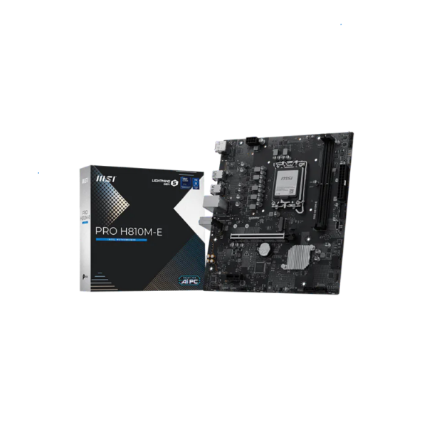 Mother MSI PRO H810M-E DDR5 1851 (Serie Ultra)