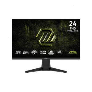 Monitor Gamer MSI 24" MAG 245F FHD Rapid IPS 240Hz 0.5ms 2xHDMI + 1xDP (II)