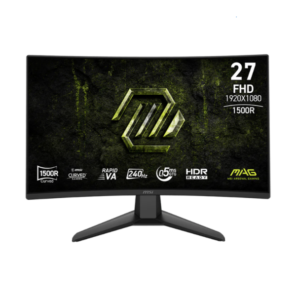 Monitor Gamer MSI 27" MAG 274CF FHD Rapido VA 240Hz 0.5ms 2xHDMI + 1xDP (II)