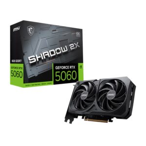 912-V537-037_01.jpg Placa De Video MSI GeForce RTX 5060 8GB GDDR7 SHADOW 2X OC 912-V537-037