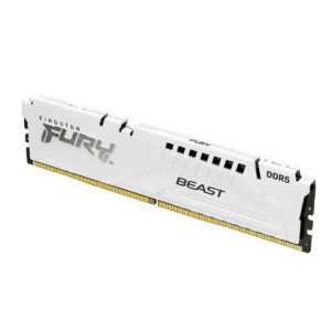 fury_ddr5_white_1.jpg Memoria RAM Kingston 16GB DDR5 5600Mhz Fury Beast White
