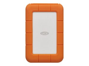 Disco Rigido HDD Externo LaCie 2TB Rugged USB-C Naranja
