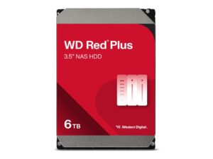 Disco Rigido interno Western Digital 6TB 3.5" RED PLUS